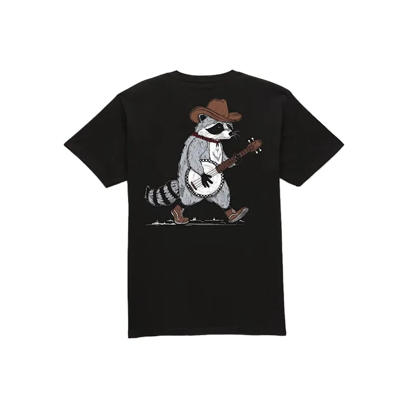 Vans Stage Walk T Shirt Unisex Black-0