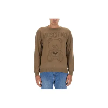 MOSCHINO Teddy Bear-Motif Crewneck Sweatshirt
