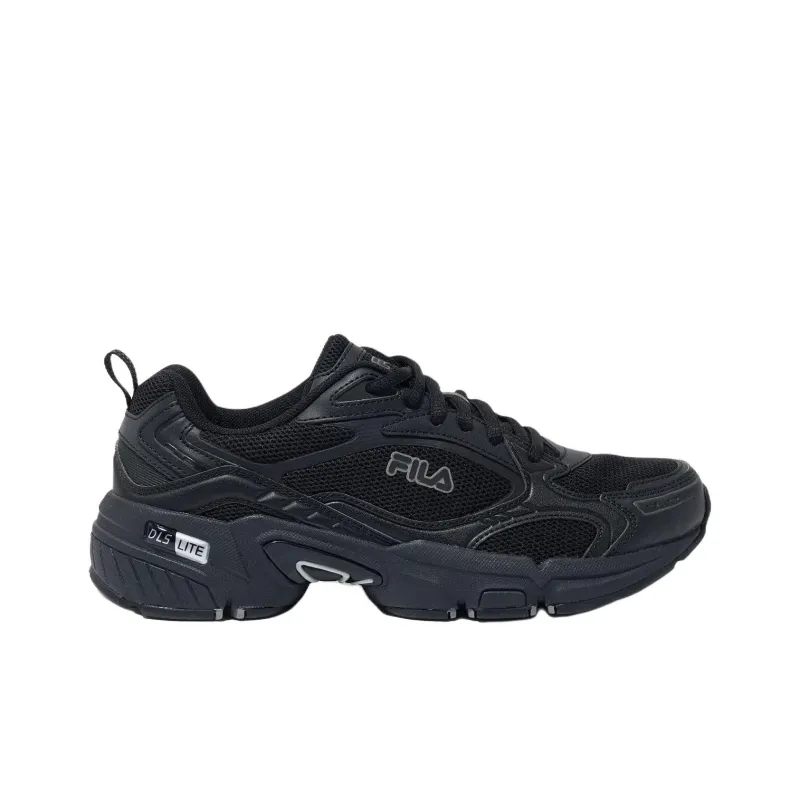 FILA Memory Decimus V3 Anti Slip Wear Resistant Low Top Casual Shoes Unisex Black-1