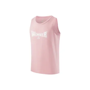 PEAK Basketball Culture Series Tank Tops Men Bubble Gum Pink