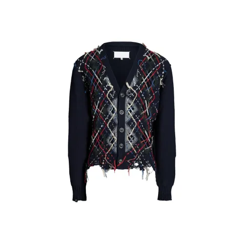 Maison Margiela x Pendleton FW23 Sweater Unisex Marine Blue & Gray
