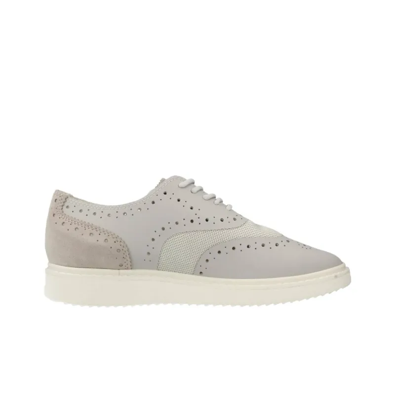 GEOX THYMAR Casual Single Shoes Women's Gray-2