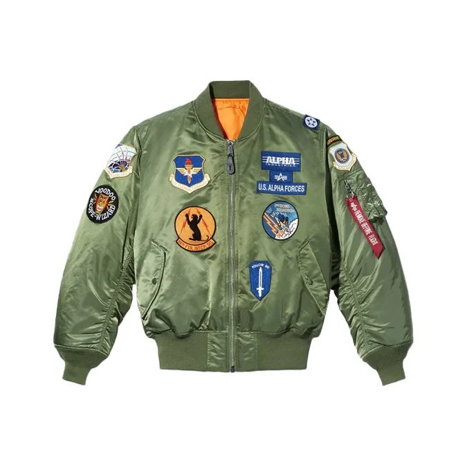 Alpha Industries Jacket Unisex Army Green-0