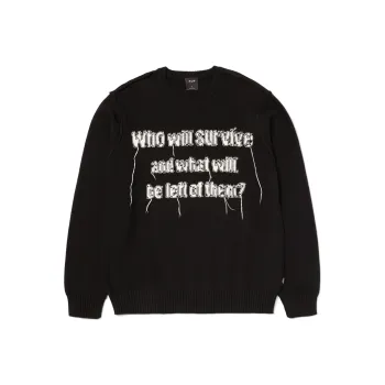 HUF Texas Chainsaw Massacre Collaboration Sweaters Unisex Black