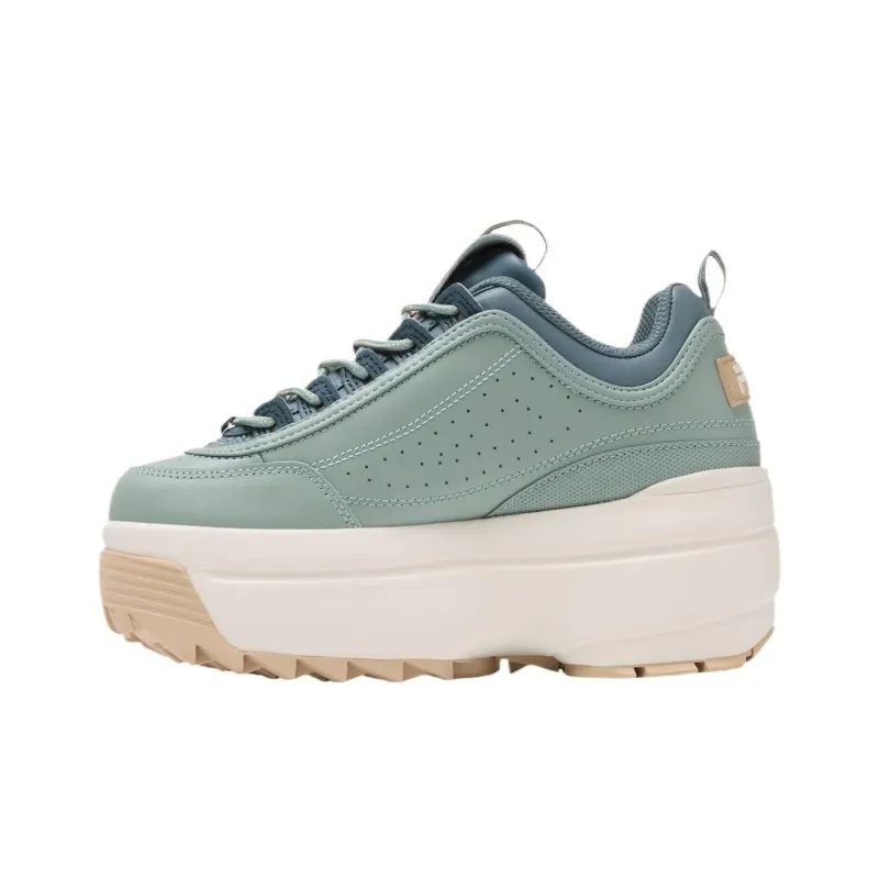 FILA Disruptor 2 Low Top Casual Shoes Women's Iceberg Green-2