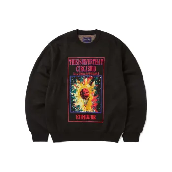 Thisisneverthat Basketball Hoop Knit Sweater