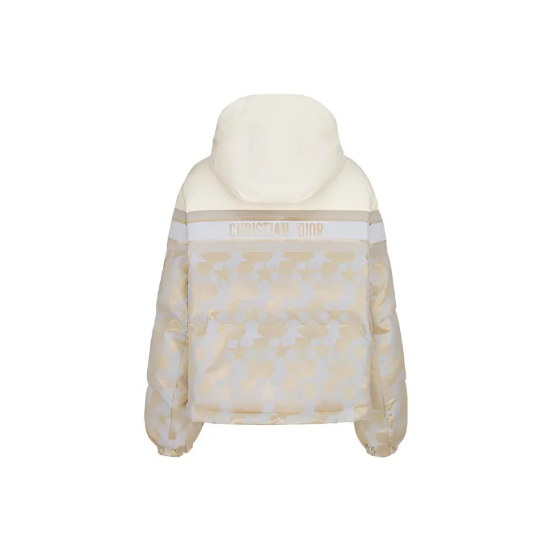 DIOR Quarterly New Products Down Jackets Women's Ecru-1