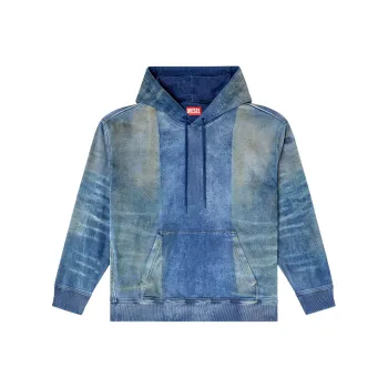 DIESEL Track Denim Hoodie