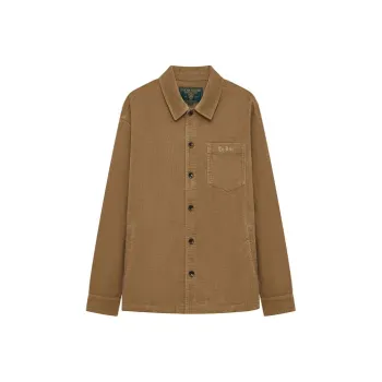 Teenie Weenie Men Evergreen Series FW24 Shirt Unisex Dark Khaki