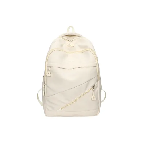 OURFUN Nylon Fabric backpack Moschino Regular Unisex White/Black/Red/Khaki
