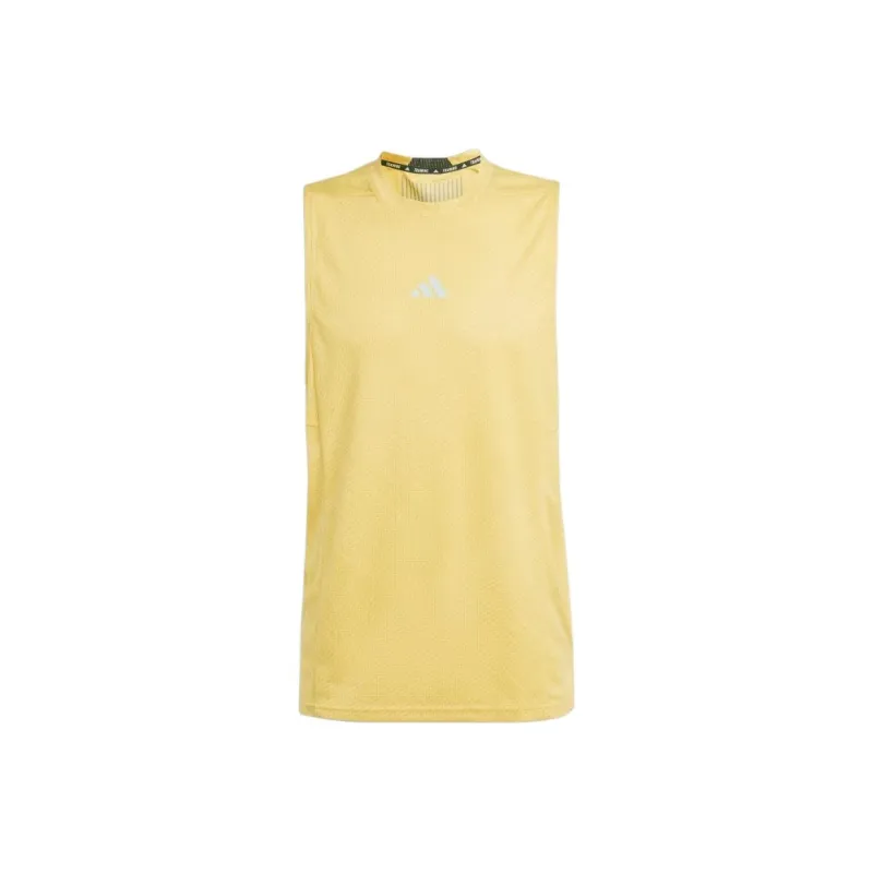 Adidas Tank Tops Men Yellow-0