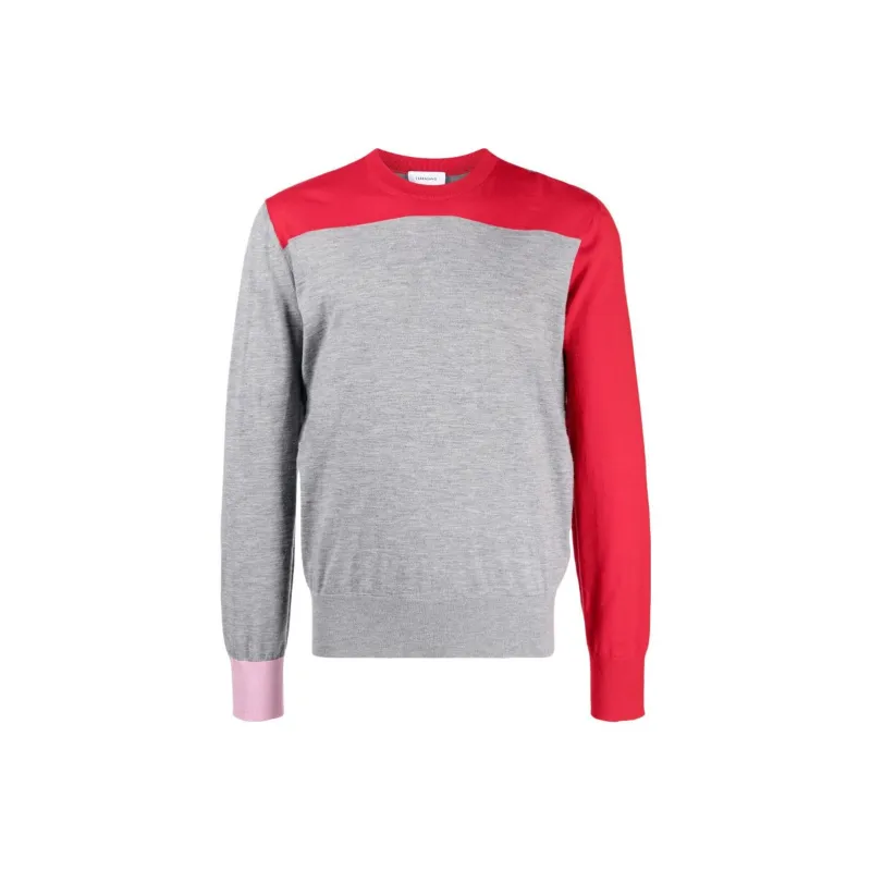 Ferragamo Colour-block Round-neck Jumper-0