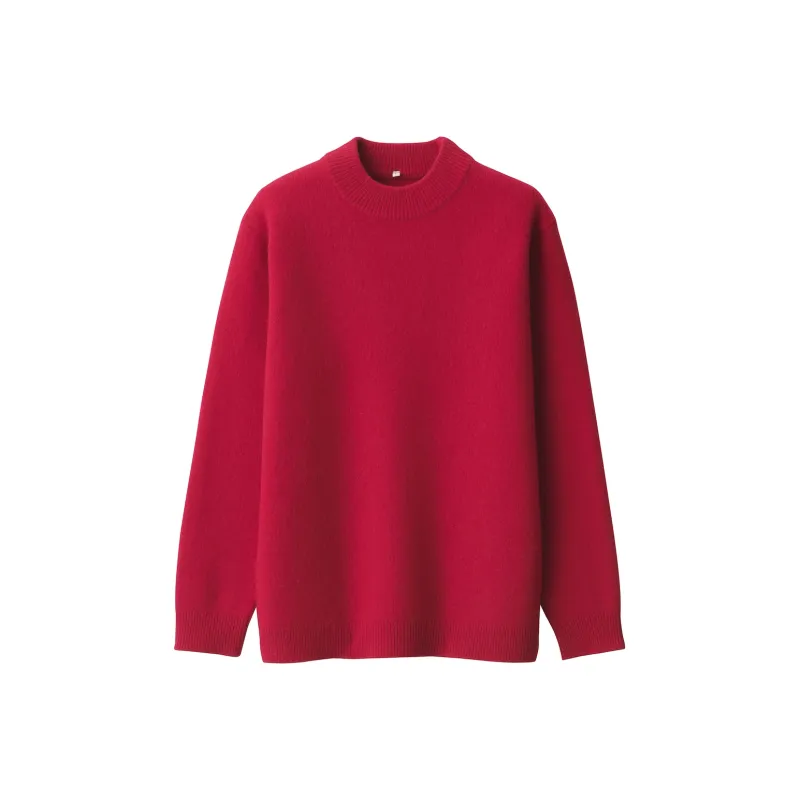 MUJI LABO Series Sweater Men's Red-0