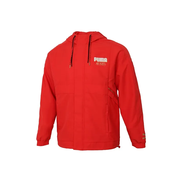 PUMA Jackets Men Red-0