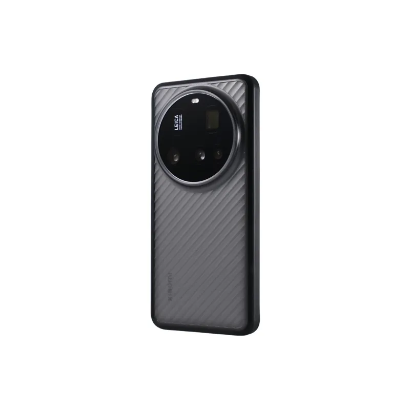 DEPA PC Material Semi Transparent Wave Twill Magnetic Phone Cases Compatibility With Xiaomi 13 15 Collection Minimalist-2
