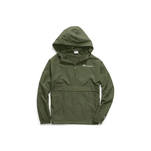 Champion Jacket US Version Unisex Army Green