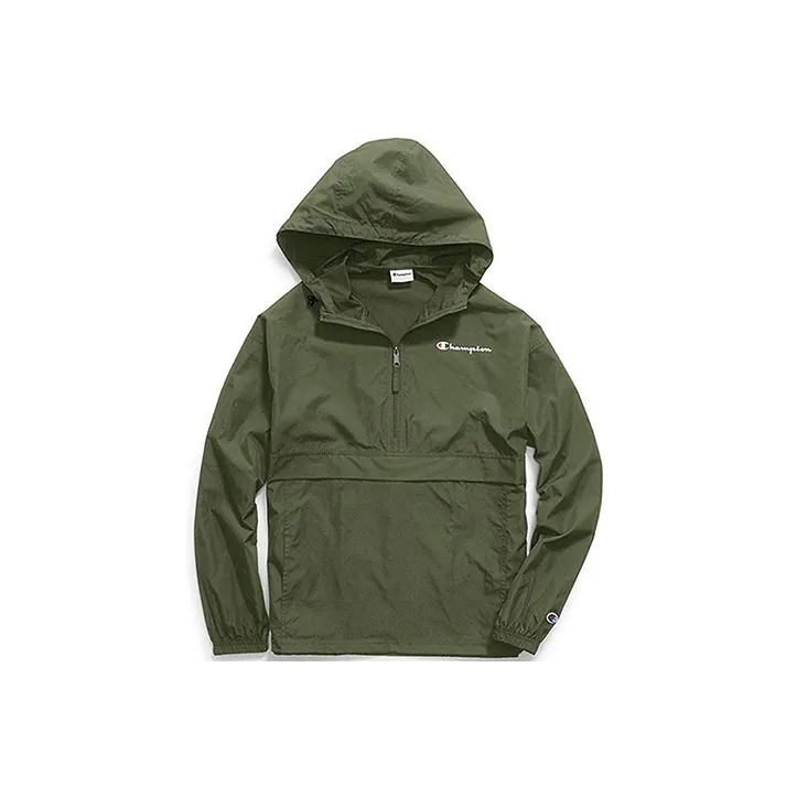 Champion Jacket US Version Unisex Army Green-0