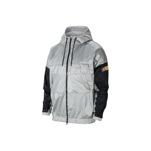 Nike Jackets Men Silver