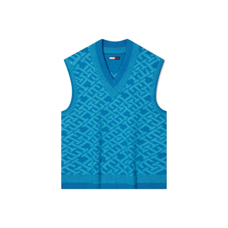 Tommy Hilfiger Tank Tops Men Lake Blue CZU-0