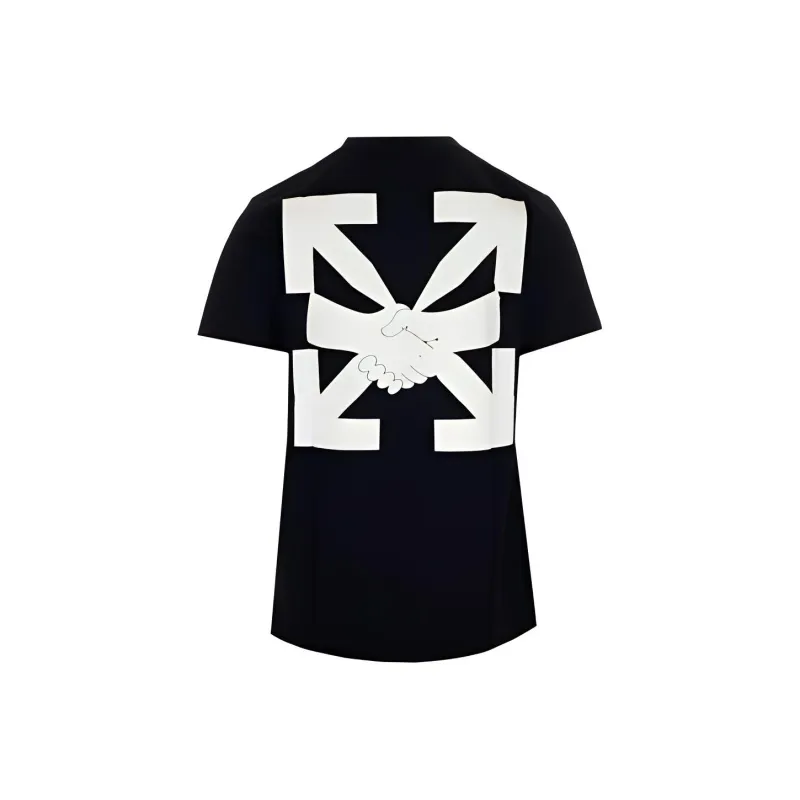 OFF WHITE Agreement Short Sleeve Slim Tee-0