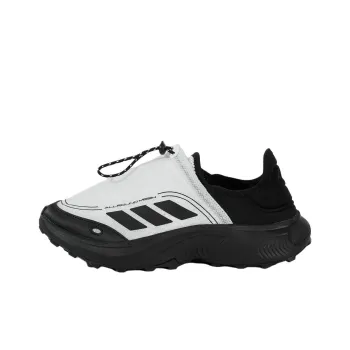 Adidas FC WALKER Anti Slip Wear Resistant Low Top Casual Shoes Unisex Black White