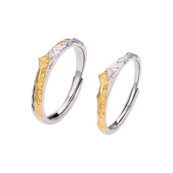 CLARKIA FLOWER 999 Fine Silver Rings Unisex