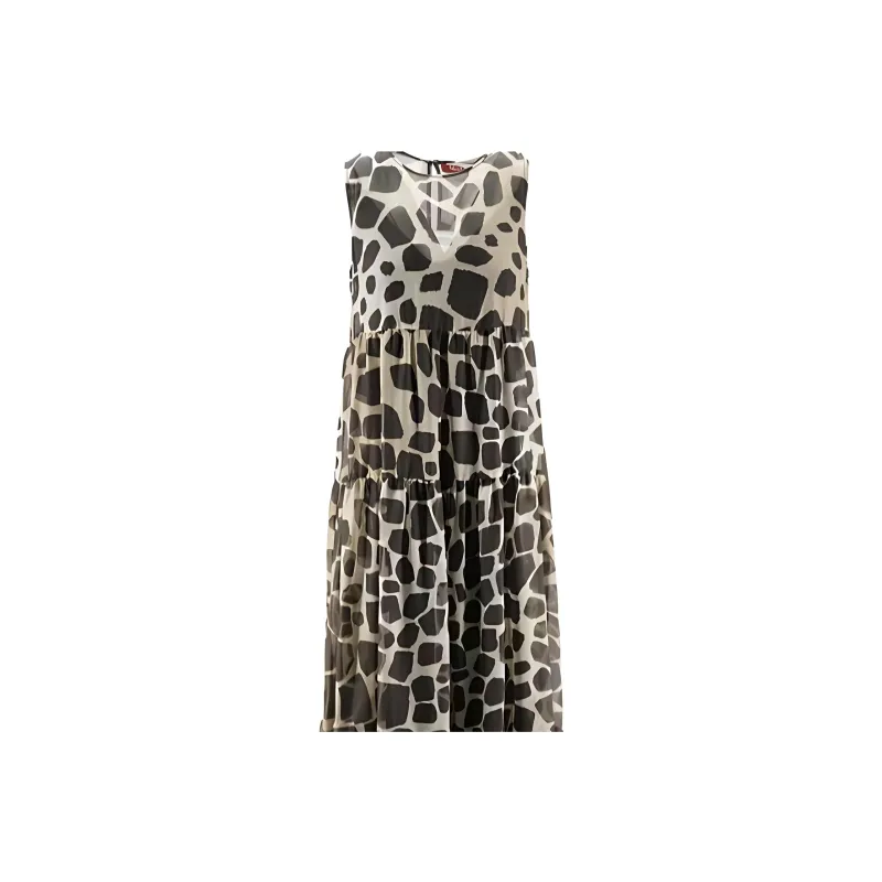 MaxMara Studio Sleeveless Dress Women's Multicolor-1