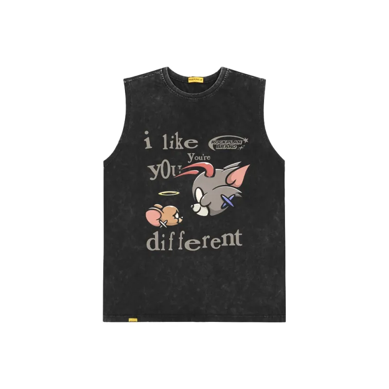 ROCK PLAN Tank Tops Unisex-4