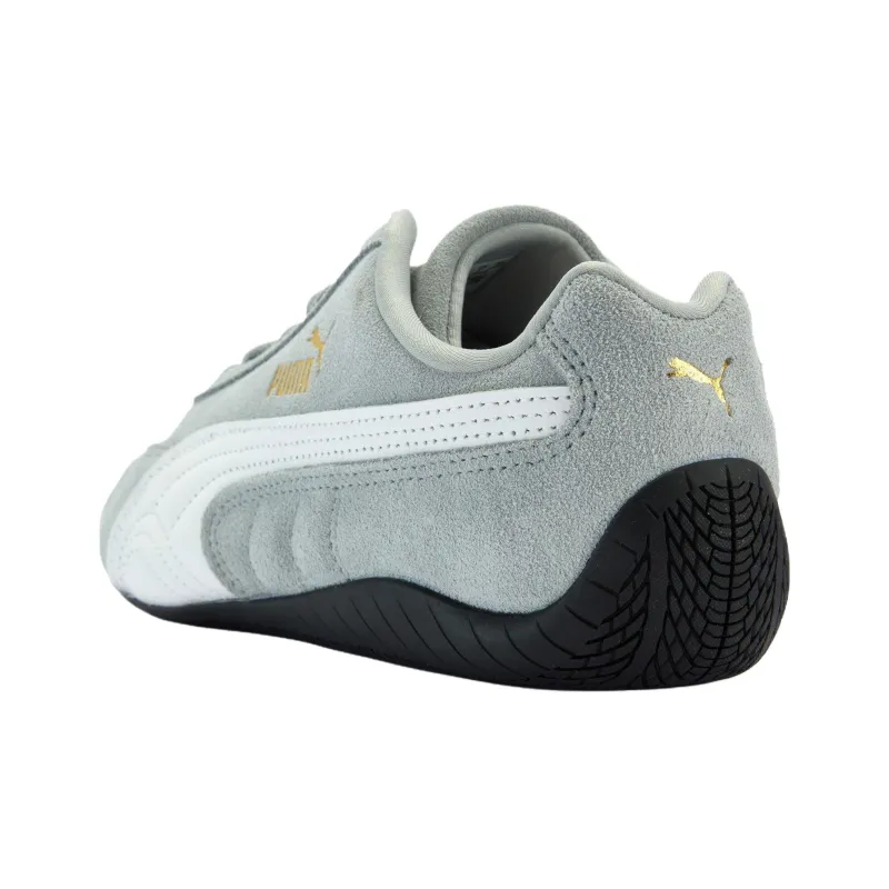 PUMA Speedcat Collection Anti Slip Wear Resistant Low Top Casual Shoes Unisex Gray White-3