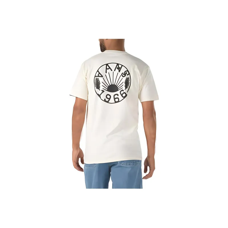 Vans T-Shirts Men Beige-0
