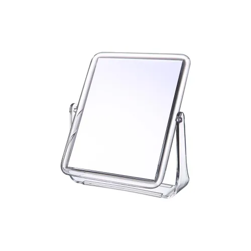MITIANTU Portable Double Sided Square Makeup Mirror, Desktop Cute Vanity Mirror Portable HD