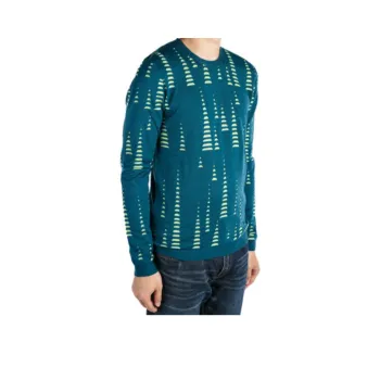 VERSACE Sweaters Men Blue