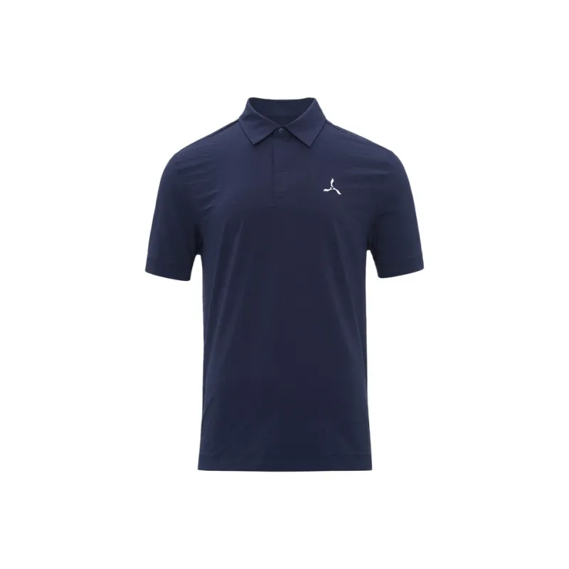 LI NING 1990 Golf Series Polo Shirt Men's Sailor Blue-0