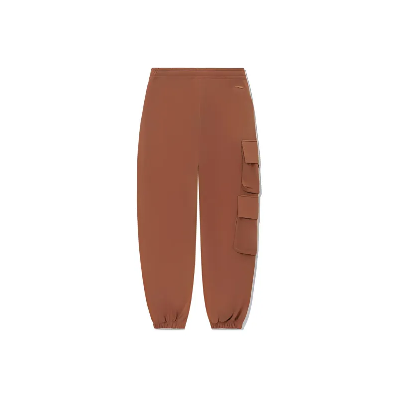 Disney X LINING Knitted Sweatpants Men Mumbai Umber-1