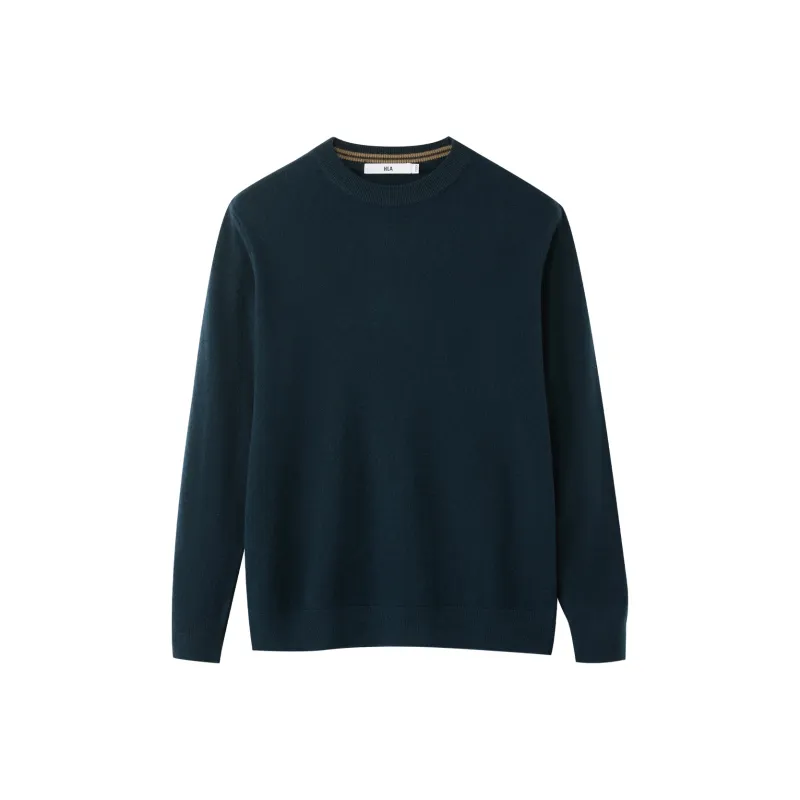 HLA Knitwear Men Dark Blue F7-0