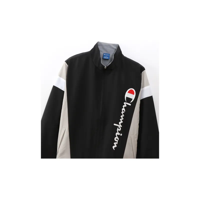 Champion Jacket Japan Version Unisex Black Gray Color-1