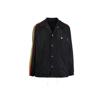 PALM ANGELS Miami Buttoned Coach Jacket