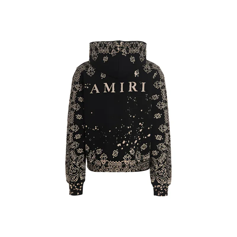 AMIRI Bandana print Hoodie-1