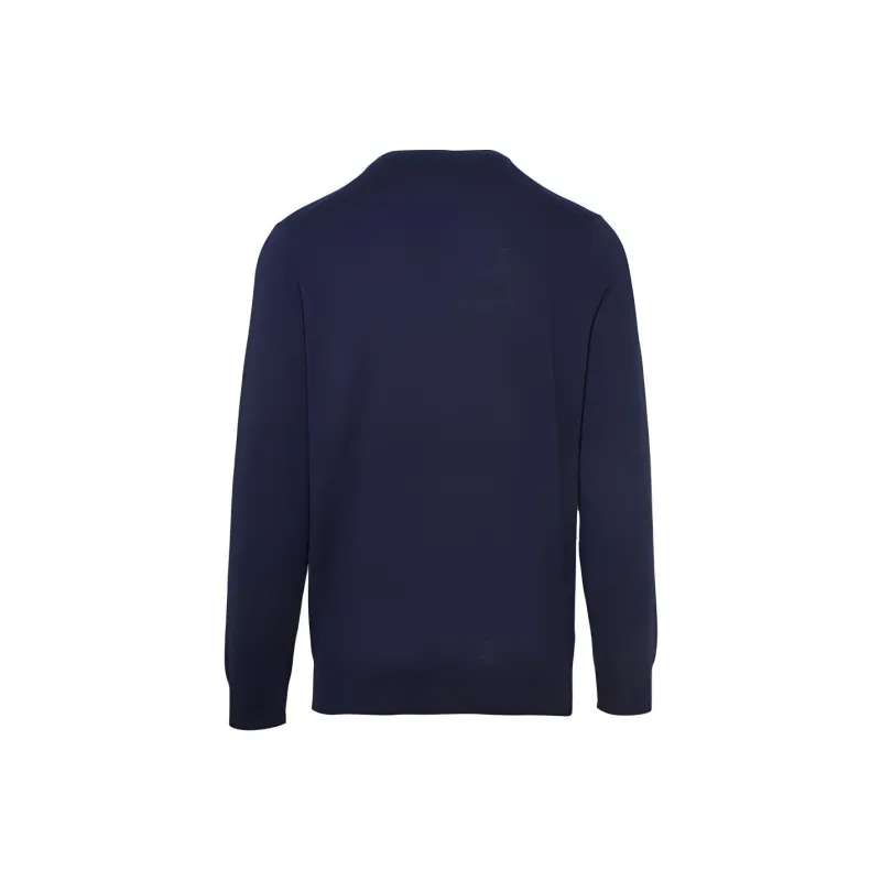 Polo Ralph Lauren Logo Embroidered V neck Jumper-1
