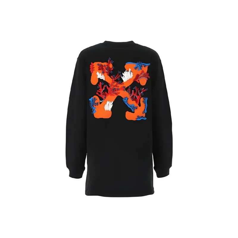 OFF WHITE SS22 Sweatshirts Women's Black-1