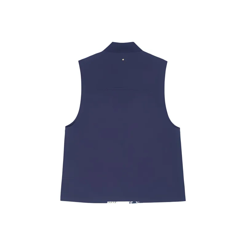 LI NING 1990 Blue Series Vests Men Dark Iris Blue-1