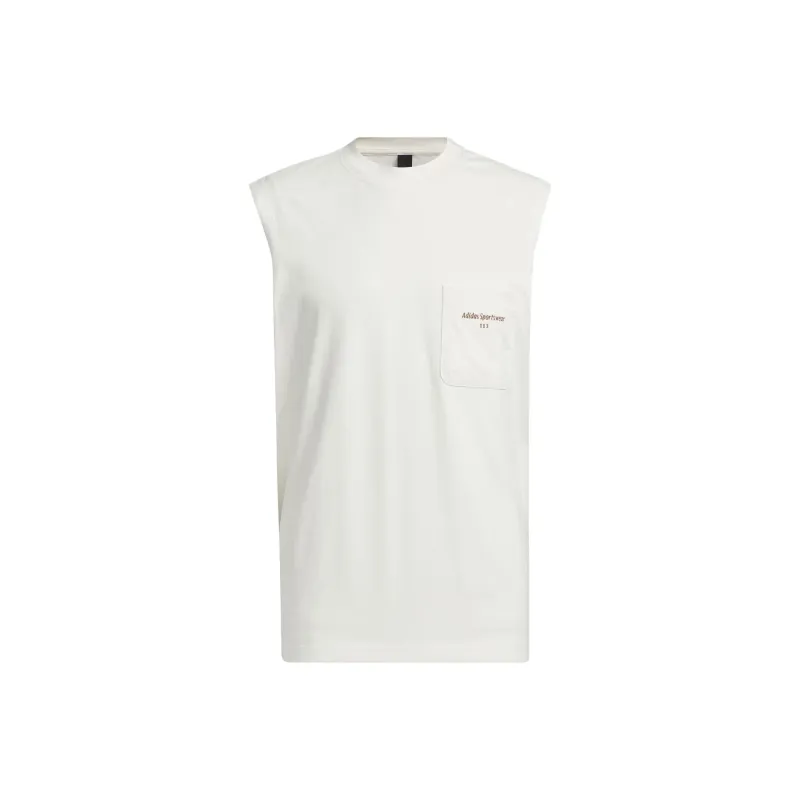 Adidas Tank Tops Men's Jade White-0