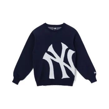 New Era MLB New York Yankees Long Sleeve Sweater Navy