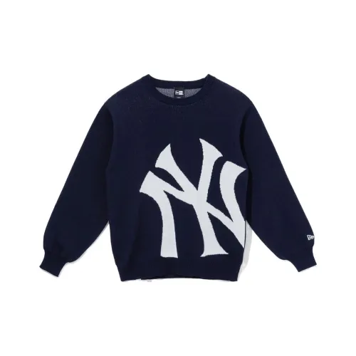 New Era MLB New York Yankees Long Sleeve Sweater Navy