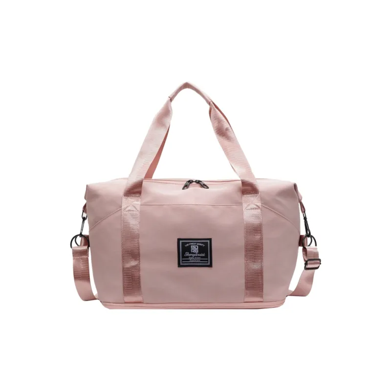 OUZIHUANG Oxford Travel Bag 30L Women's Multicolor-13