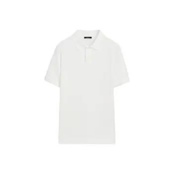 Massimo Dutti Polo Shirt Men's Cream