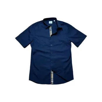 Burberry Shirt Men's Marine Blue