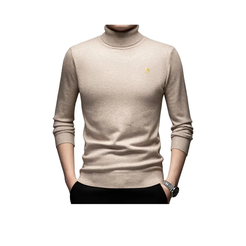 PIERRE CARDIN Sweater Men's Medium Gray-10
