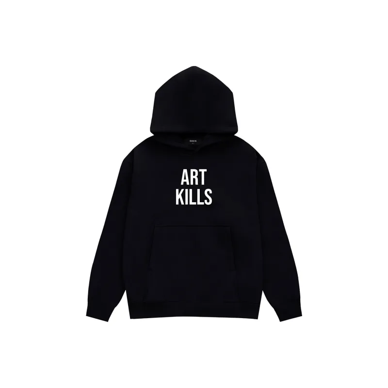 SSUR ART KILLS Sweatshirt Unisex Cyan Black-0