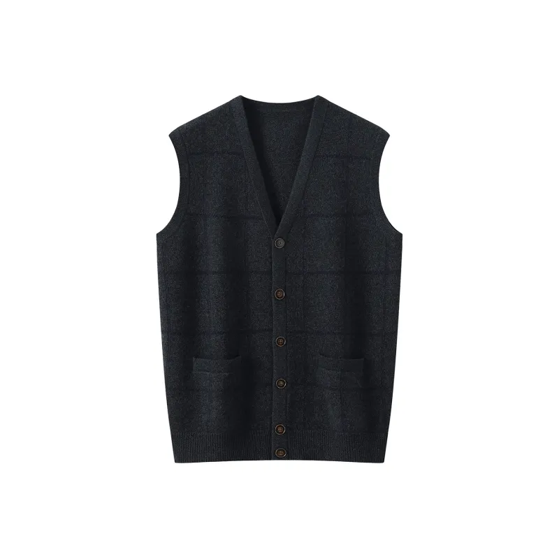 H YXIANG Cashmere Sweaters Men-0